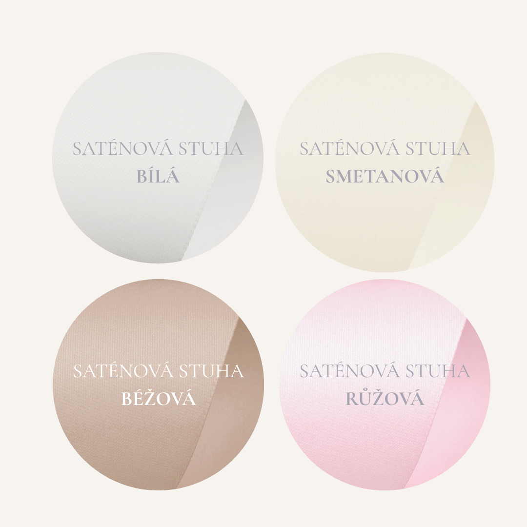 Kristýna Šimečková_Vzorkovnice_Saténová stuha